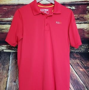 5.11 Tactical Polo Red